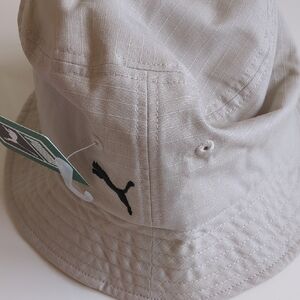 Puma Beige Bucket Hat